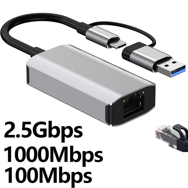 Laptop Accessories Ideas - Adaptateur Ethernet LAN USB 3.0 Type-C