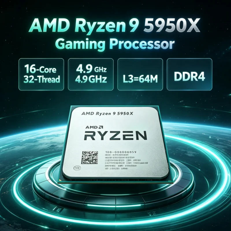 Amd Cpu Ryzen 9 - Processeur de jeu AMD Ryzen 9