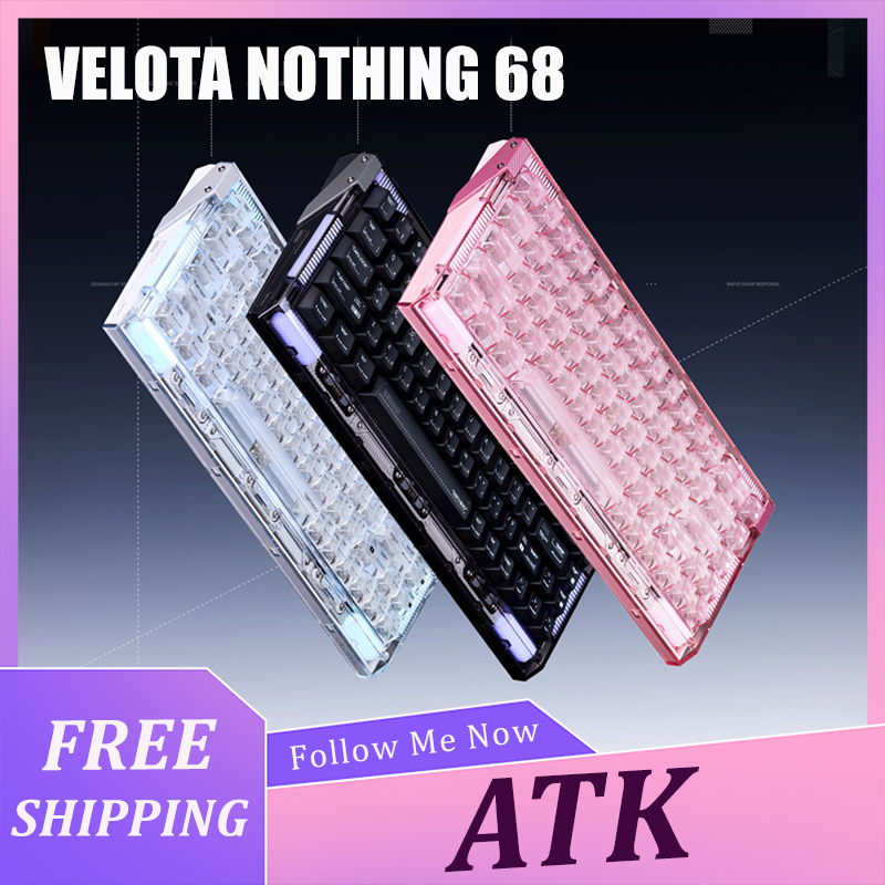 The Laptop Accessories Exclusive - Clavier filaire ATK VELOTA NOTHING 68