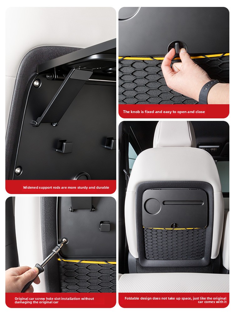 Table pliante pour siège avant - Accessories Laptop avis et prix