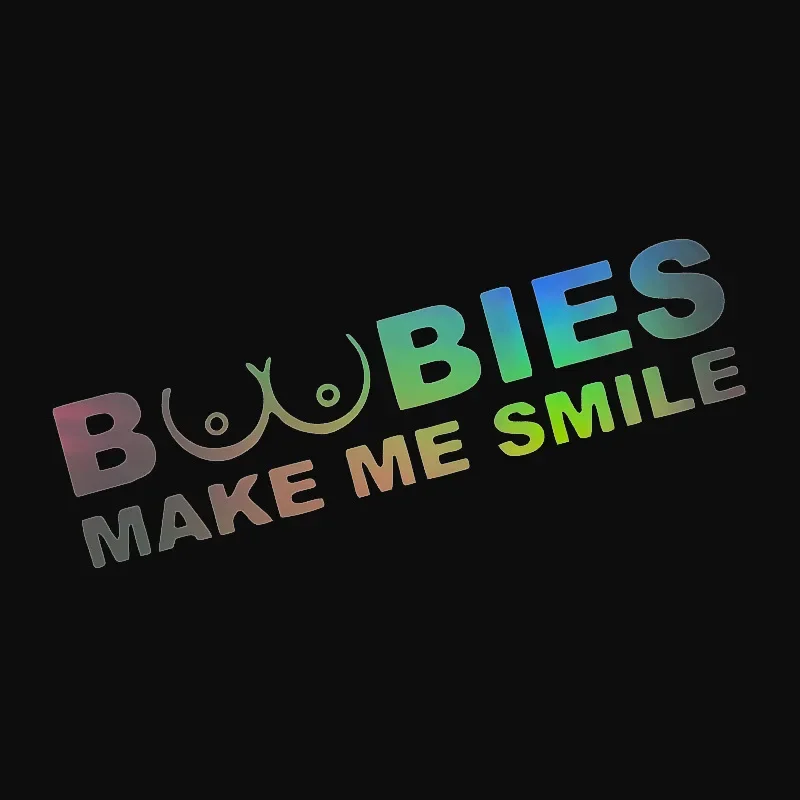 BOOBIES Make Me Smile Autocoll - Laptop Accessories Ideas avis et prix