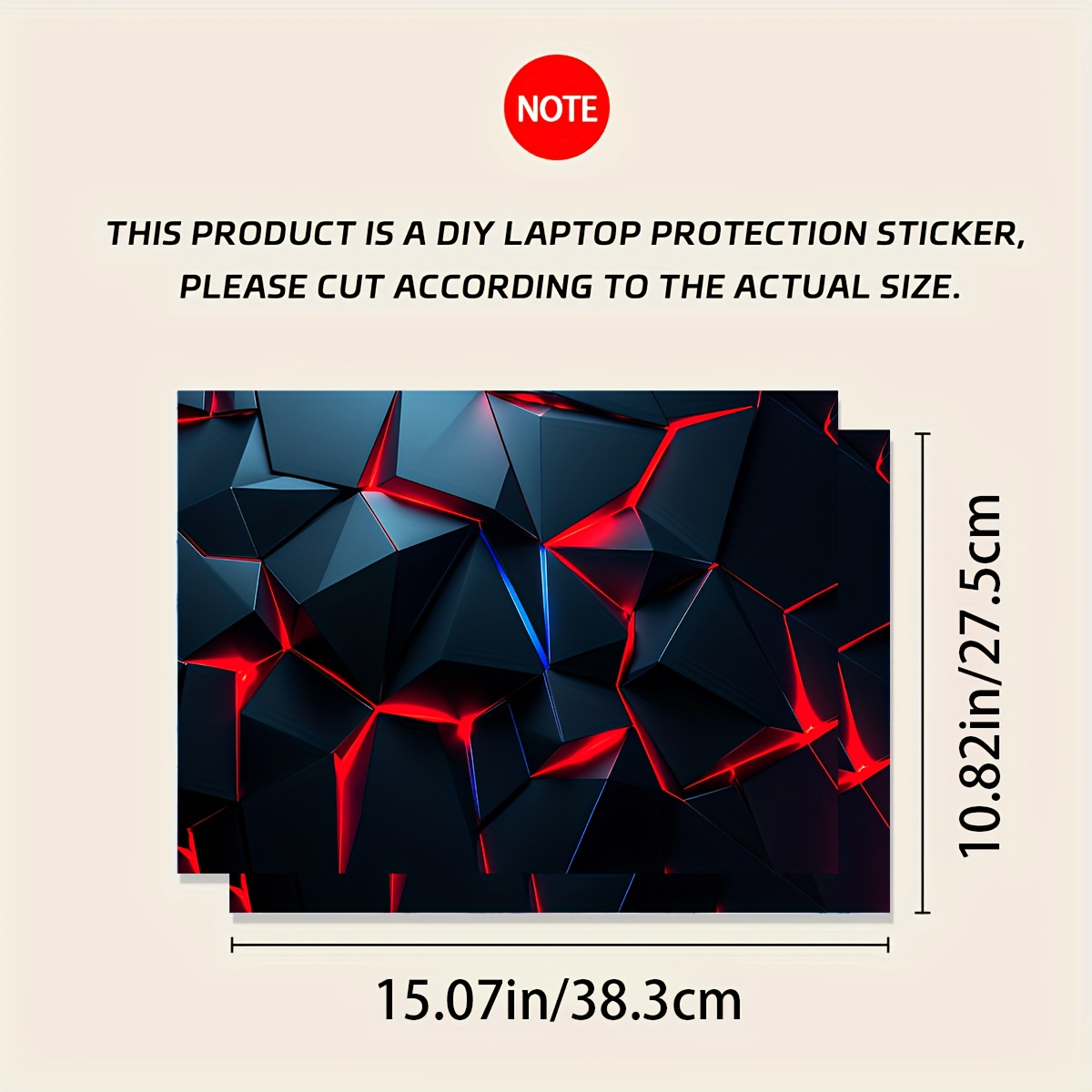 Lot de 2 autocollants décorati - Laptop Accessories Msi avis et prix