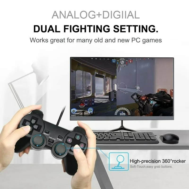 Manette de jeu filaire USB pou - Laptop Accessories Ideas avis et prix