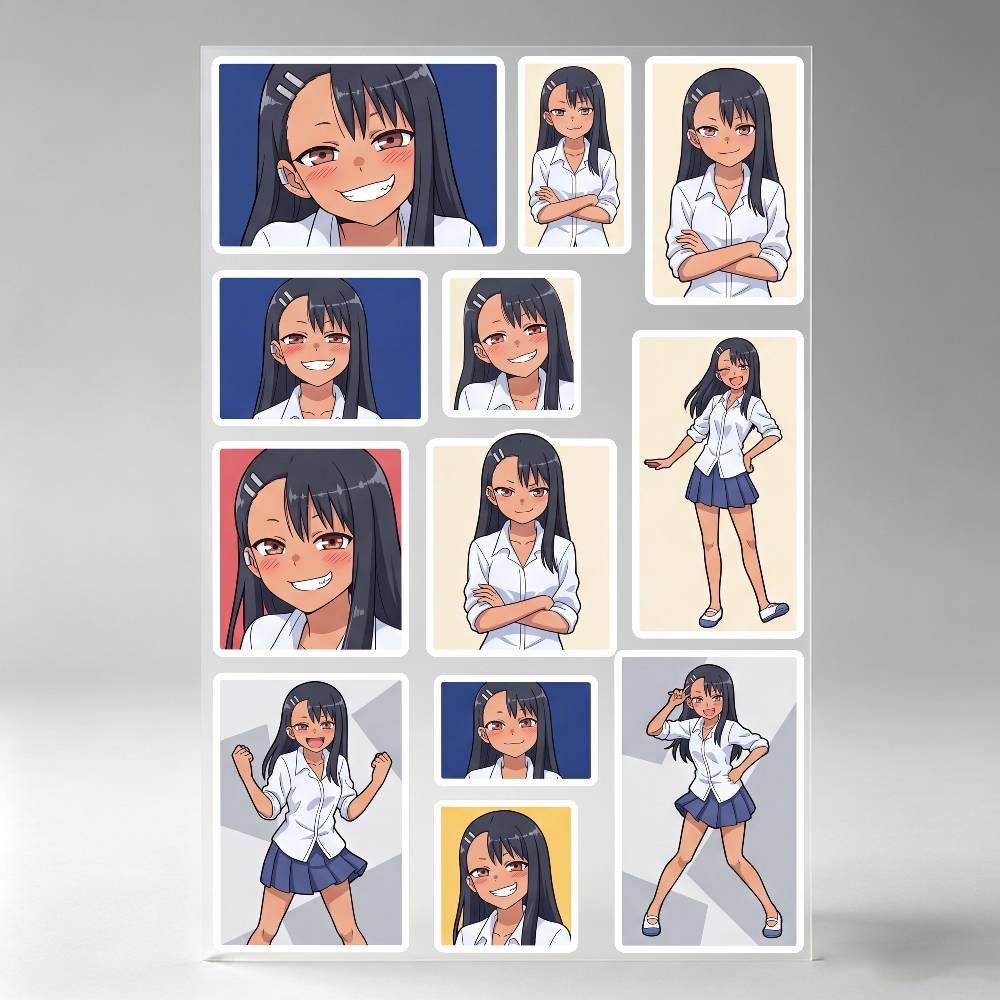 Autocollants d'anime Miss Naga - Laptop Accessories Ideas avis et prix