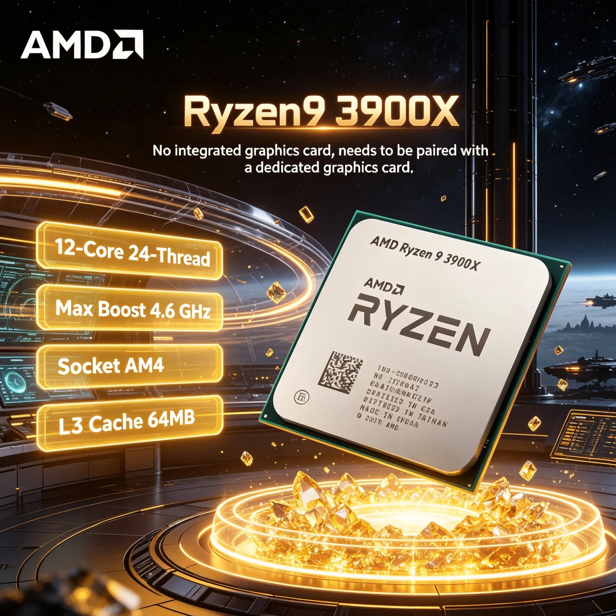Processeur de jeu pour ordinat - Amd Cpu Ryzen 9 avis et prix